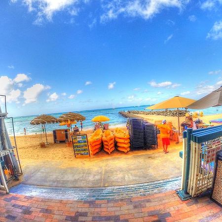 호놀룰루 Waikiki Shore 515 Beachfront & Upgrade 아파트 외부 사진