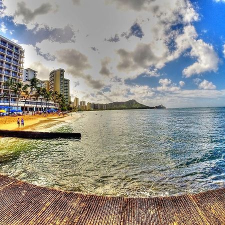 호놀룰루 Waikiki Shore 515 Beachfront & Upgrade 아파트 외부 사진
