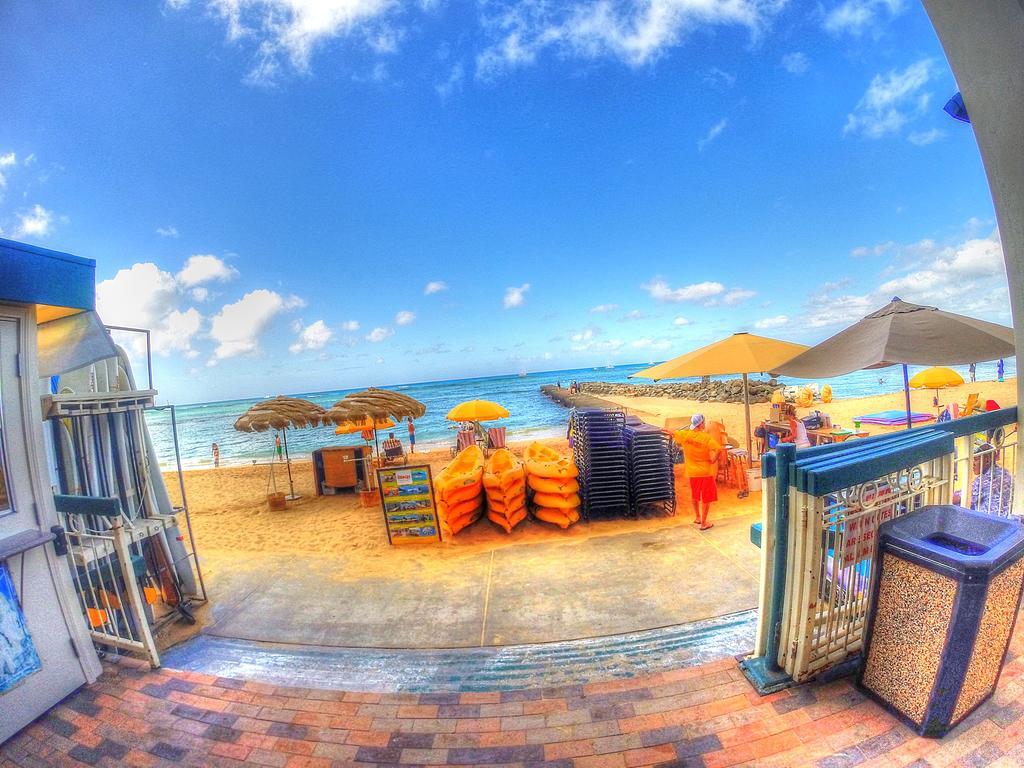호놀룰루 Waikiki Shore 515 Beachfront & Upgrade 아파트 외부 사진