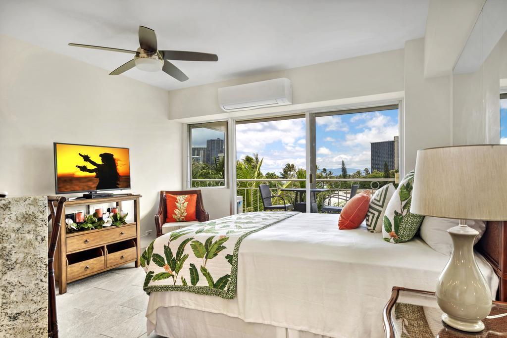 호놀룰루 Waikiki Shore 515 Beachfront & Upgrade 아파트 외부 사진